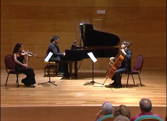 Imagen de El Trío de Cámara del Conservatorio del Liceo de Barcelona conquista el Palacio de la Música