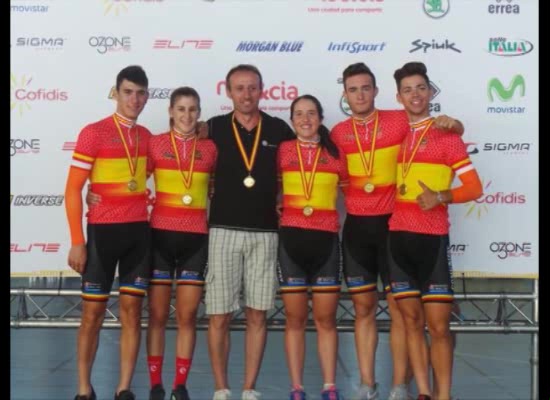 Imagen de El torrevejense Manuel Peñalver se proclama campeón de España en Velocidad por Equipos