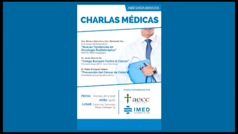 Imagen de La AECC e IMED organizan charlas médicas sobre investigación del cáncer