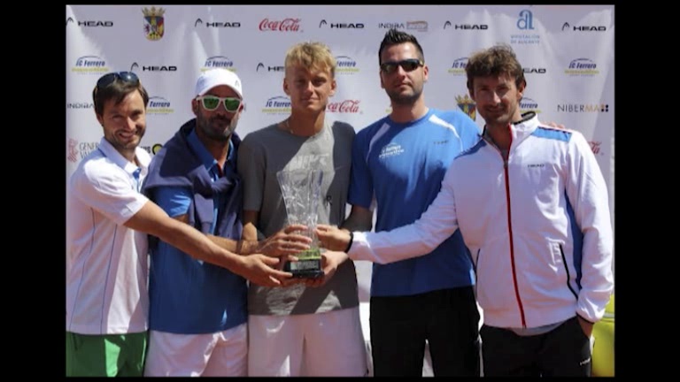 Imagen de Nicola Kuhn, campeón del ITF Junior de Villena