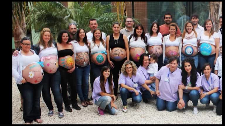 Imagen de El Hospital acoge el primer taller de creatividad para embarazadas