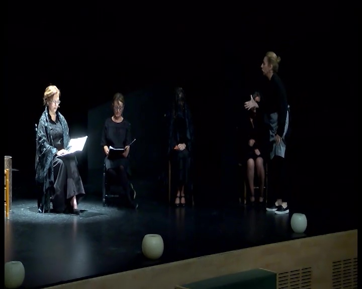 Imagen de Ars Creatio puso en escena La casa de Bernarda Alba en la modalidad de teatro leído