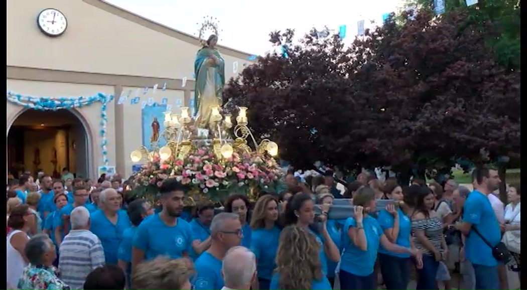 Imagen de La Purísima visitó la iglesia de San Roque y Santa Ana con motivo del Año Jubilar