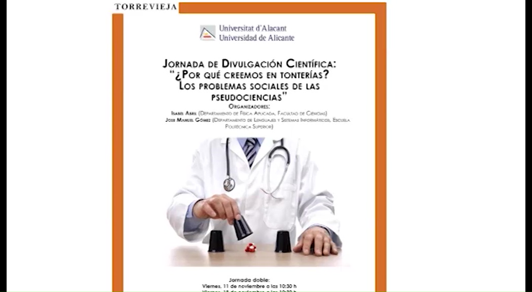 Imagen de La Universidad de Alicante presenta este viernes una jornada de divulgación científica