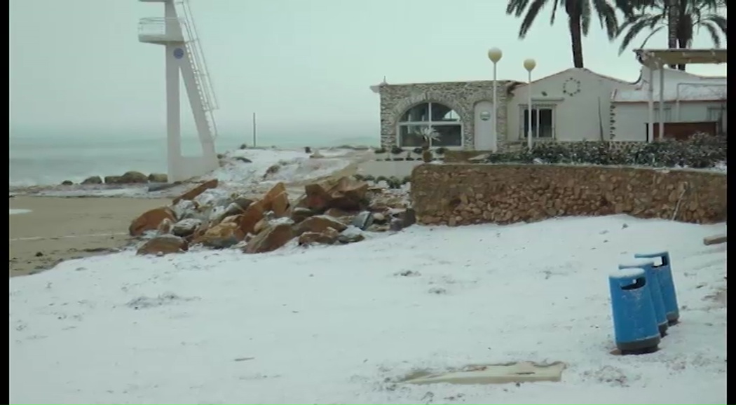 Imagen de Remite un temporal histórico. La nieve a nivel del mar ha sido, sin duda, lo más destacado