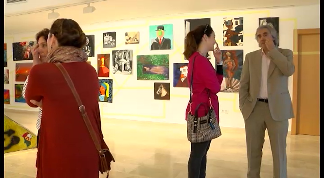 Imagen de Inauguración de la Exposición Colectiva de Alumnos del Bachillerato Artístico del IES Mediterráneo