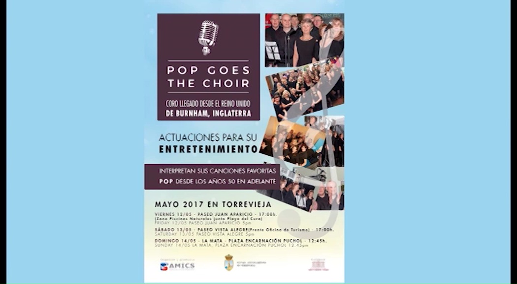 Imagen de El coro británico Pop Goes The Choir actuará en Torrevieja los días 12, 13 y 14 de mayo