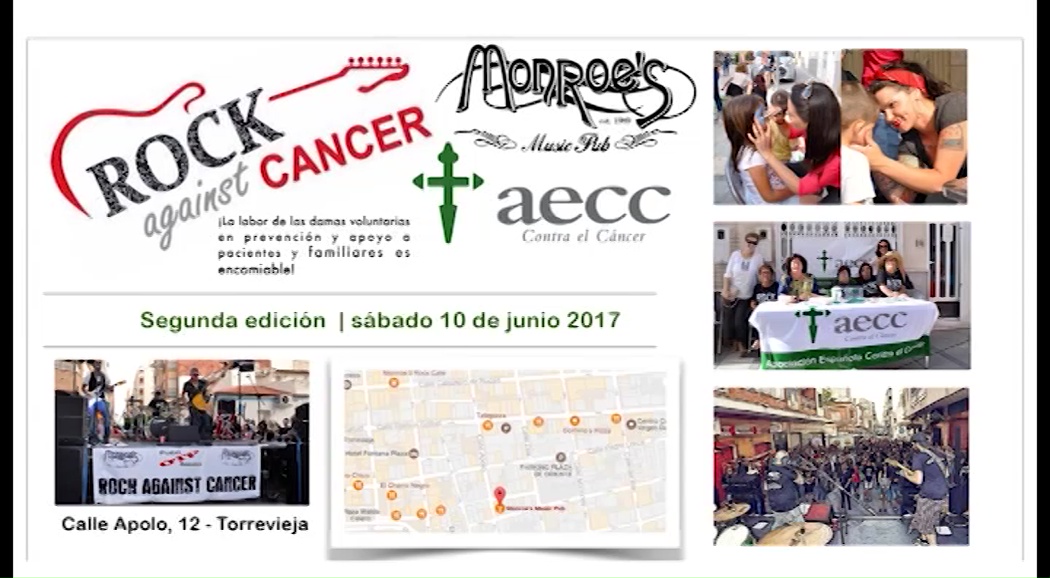Imagen de El mes de junio acogerá el II Festival ROCK AGAINST CANCER a beneficio de la AECC