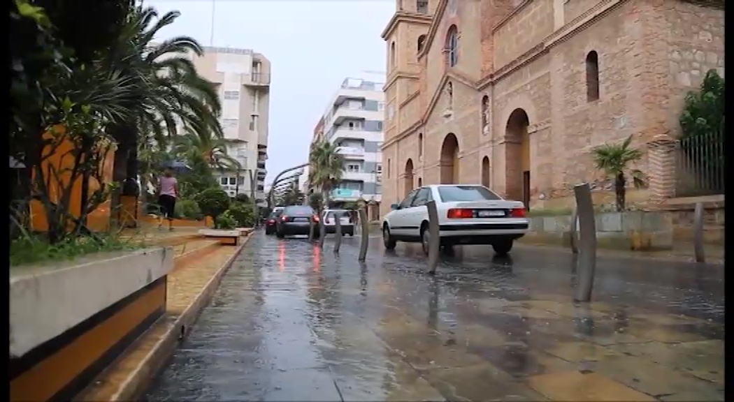 Imagen de Las lluvias han llegado a superar los 36 litros por metro cuadrado en el centro de Torrevieja