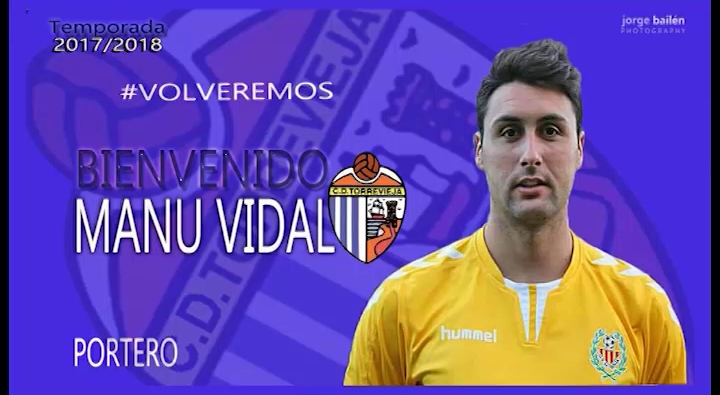 Imagen de El CD Torrevieja incorpora al portero Manu Vidal