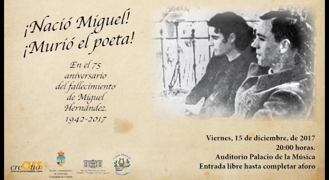 Imagen de Ars Creatio y UMT homenajean al poeta Miguel Hernandez