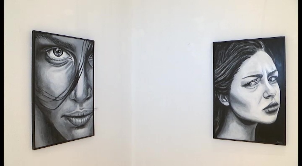 Imagen de Las «miradas que gritan» de Alina Plamada, en una exposición hasta el 4 de marzo