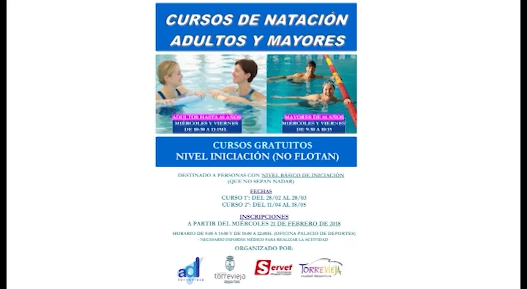 Imagen de Curso de natación para adultos que no sepan nadar