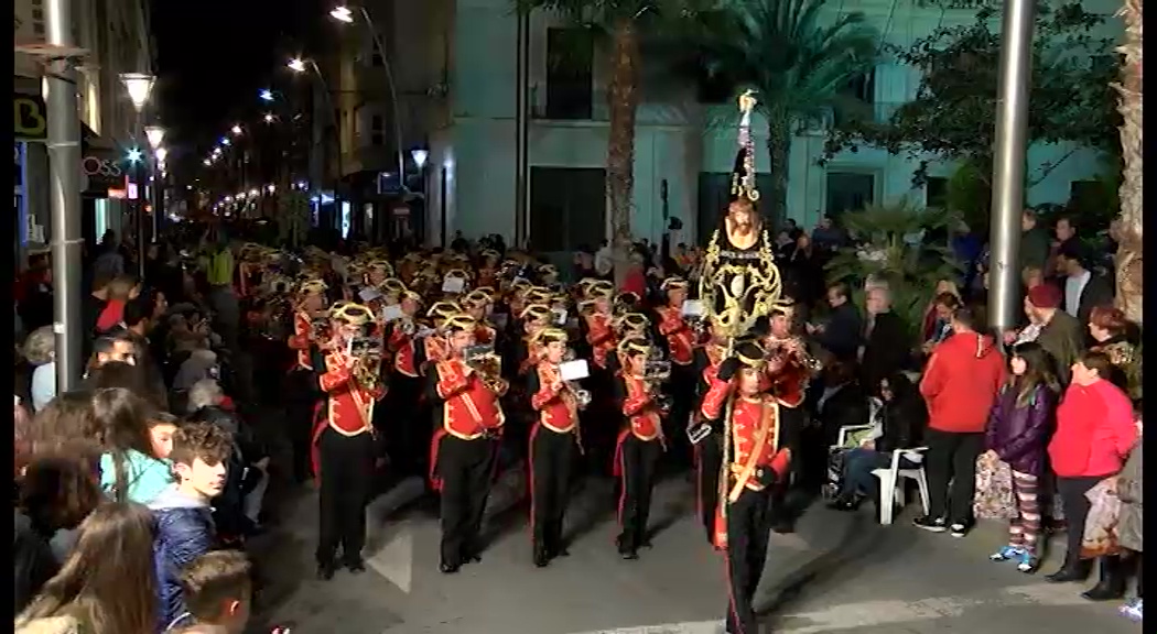 Imagen de Seis cofradías y ocho pasos procesionaron el Lunes Santo