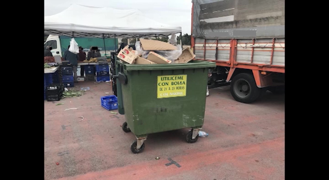 Imagen de PP y Ciudadanos critican el estado de los alrededores del mercadillo y Palacio de la Justicia