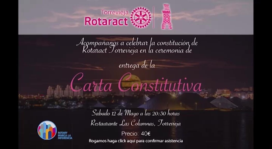 Imagen de Nace Rotaract Torrevieja, Asociación de jóvenes destinada a ayudar a la sociedad del municipio