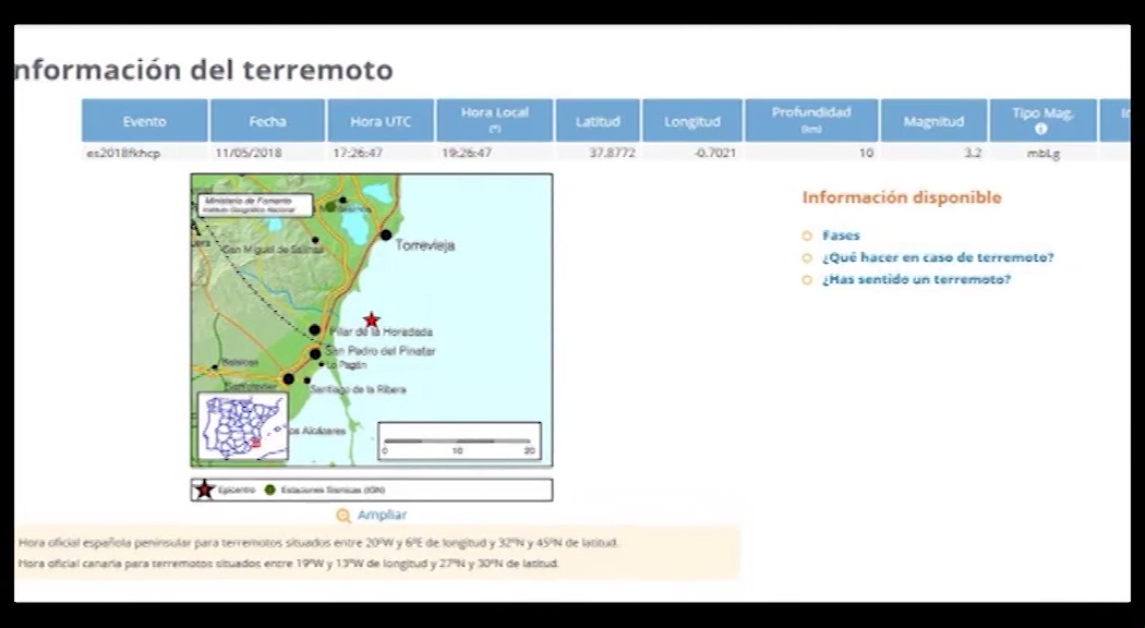 Imagen de Movimiento sísmico sacude la comarca