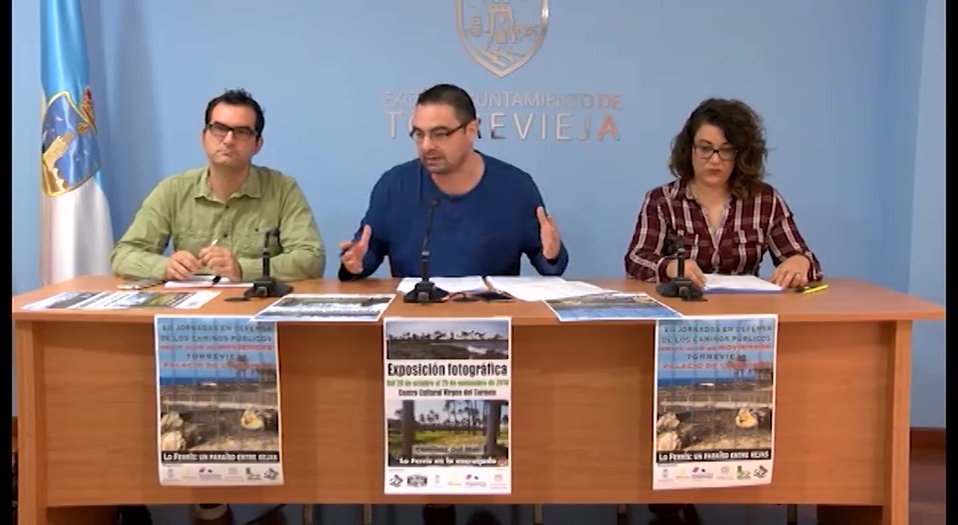 Imagen de Torrevieja acogerá del 1 al 4 de noviembre las XII Jornadas en Defensa De Los Caminos Públicos