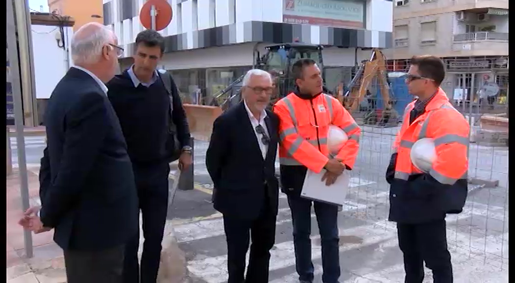 Imagen de Las obras de mejora de alcantarillado en el centro tienen los días contados