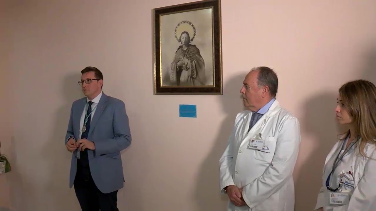 Imagen de La Purísima queda permanentemente expuesta al culto en la Capilla del Hospital de Torrevieja