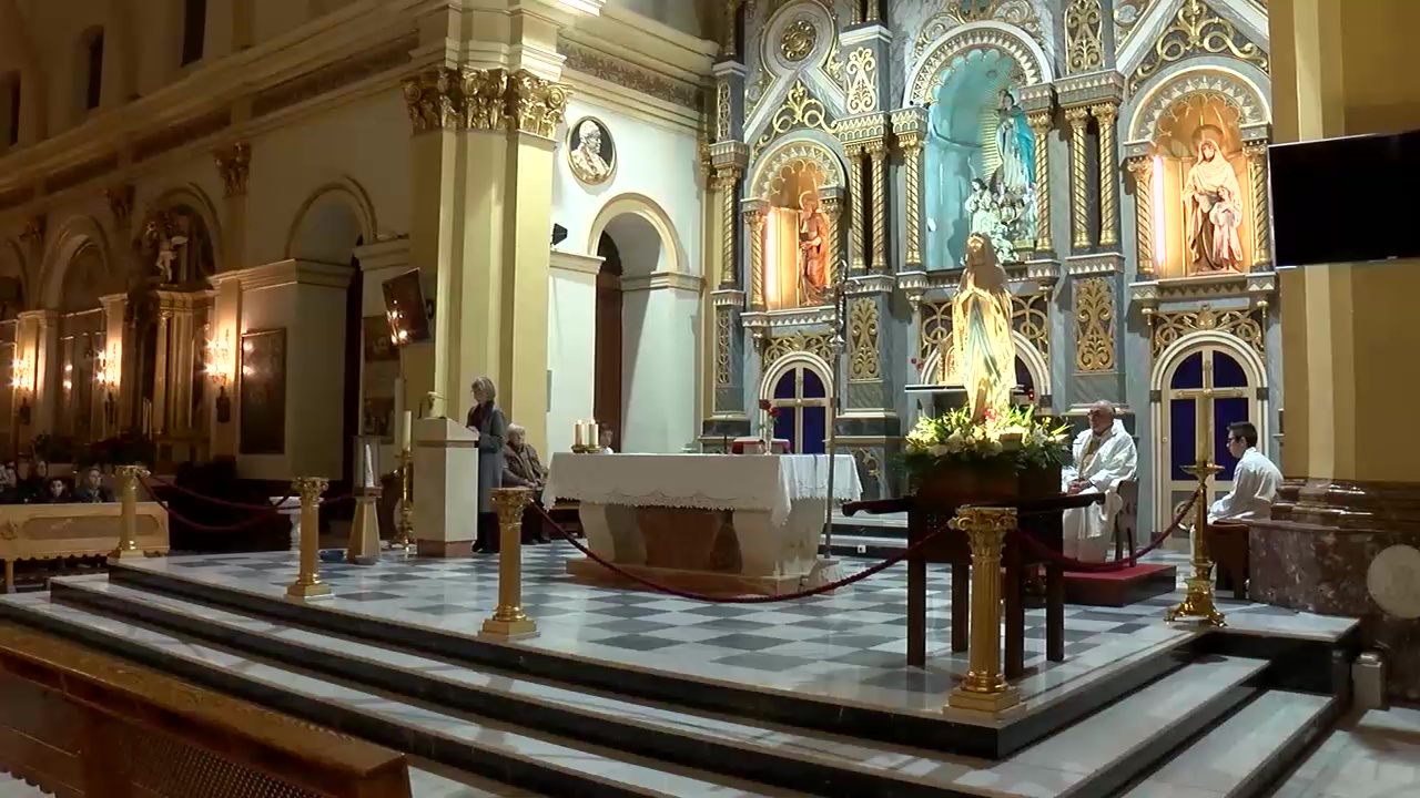 Imagen de Procesión de las antorchas en la festividad de la Virgen de Lourdes