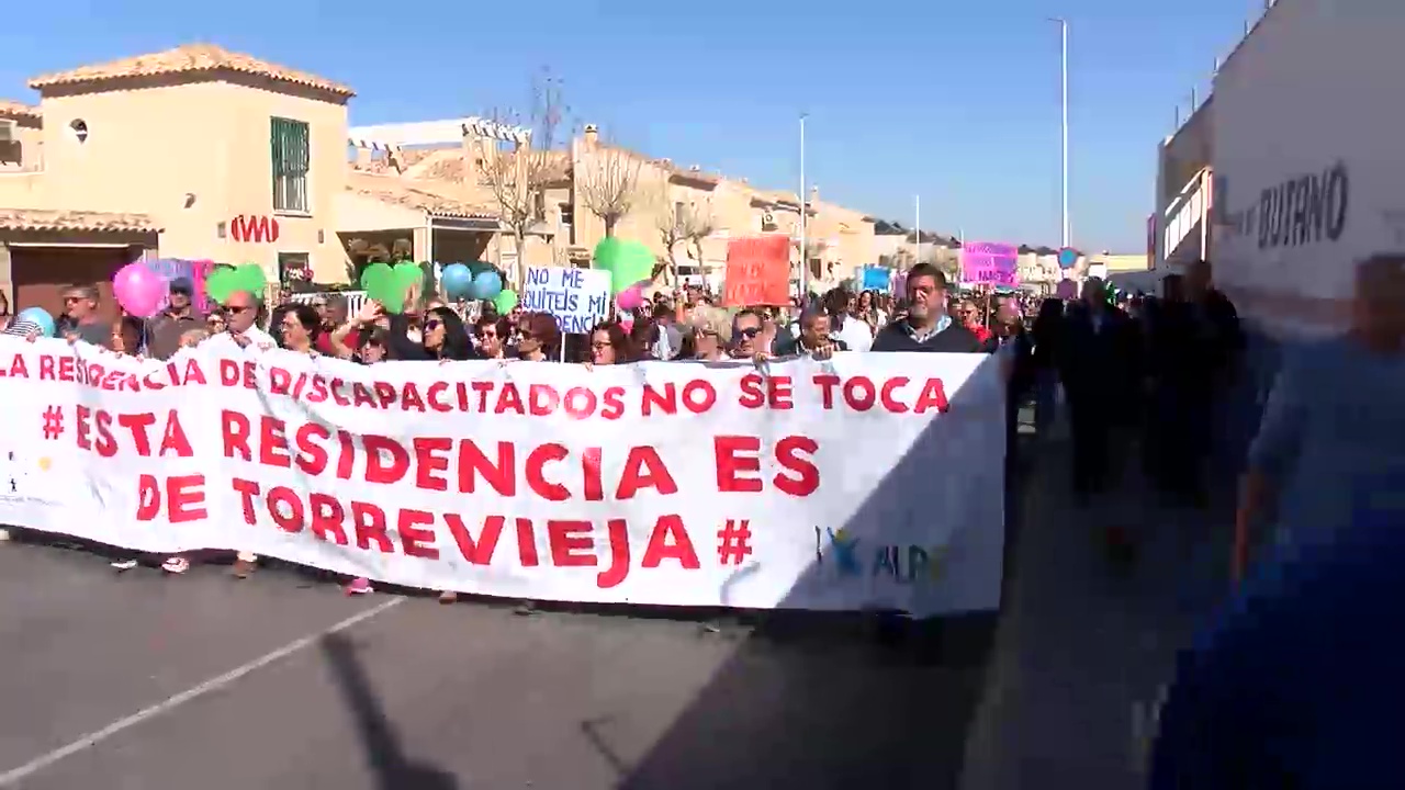 Imagen de «La residencia de discapacitados no se toca»