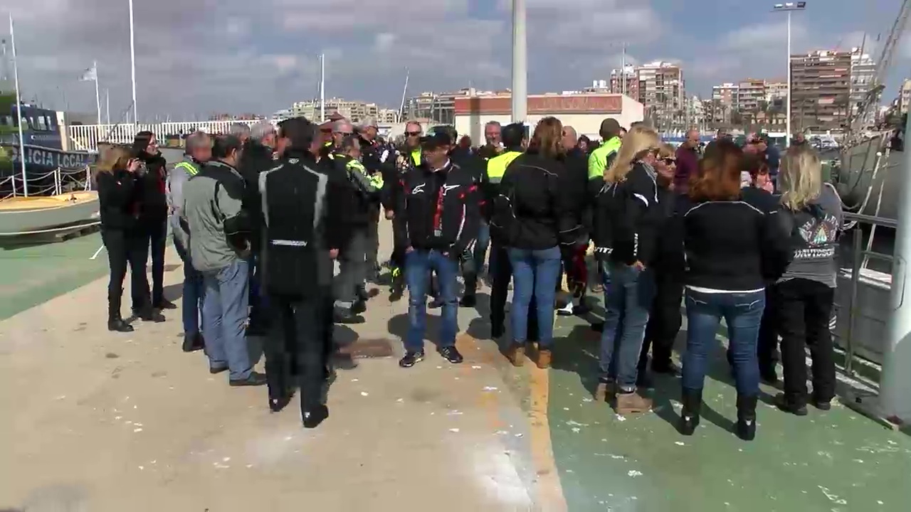 Imagen de La Asociación de policías motoristas Ángeles Guardianes visita Torrevieja