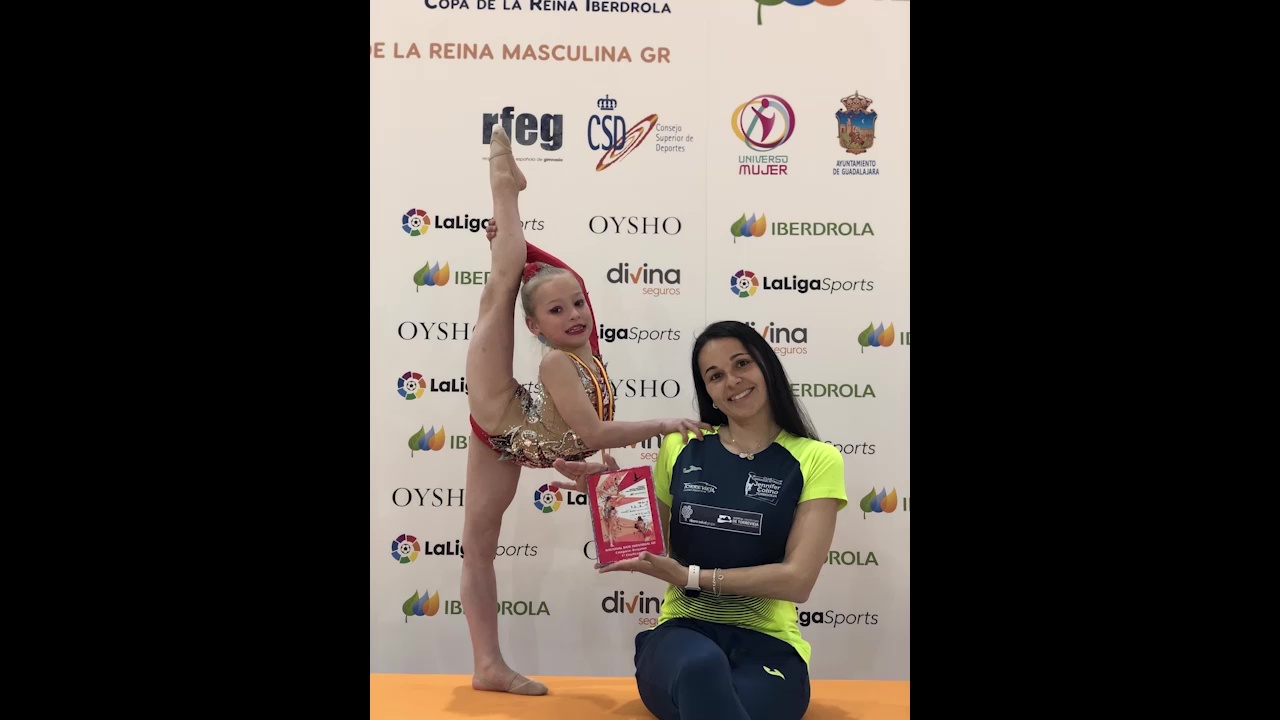 Imagen de Miley Martínez, del Club Jennifer Colino Torrevieja, medalla de Oro en el Campeonato España Base