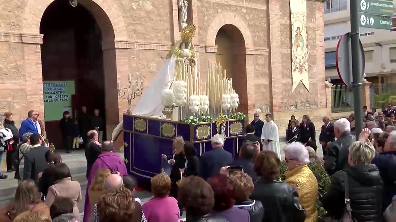 Imagen de La salida de la Virgen de la Victoria, principal novedad de la Semana Santa de Torrevieja 2019