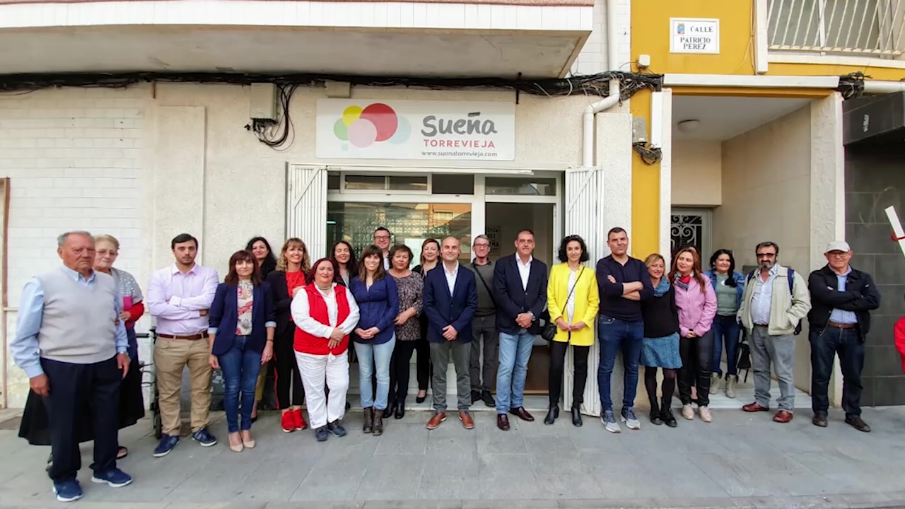 Imagen de Sueña Torrevieja inicia su camino a la alcaldía con la reapertura de la sede