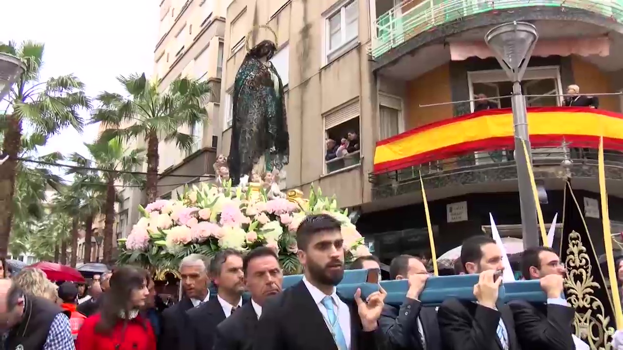 Imagen de La lluvia marcó los días más significativos de la Semana Santa