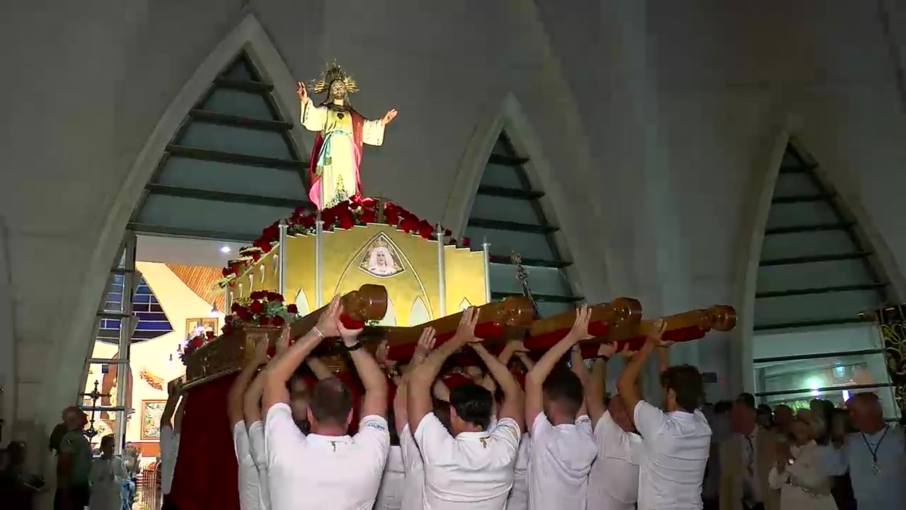 Imagen de Concluyen las fiestas en honor al Sagrado Corazón de Jesús