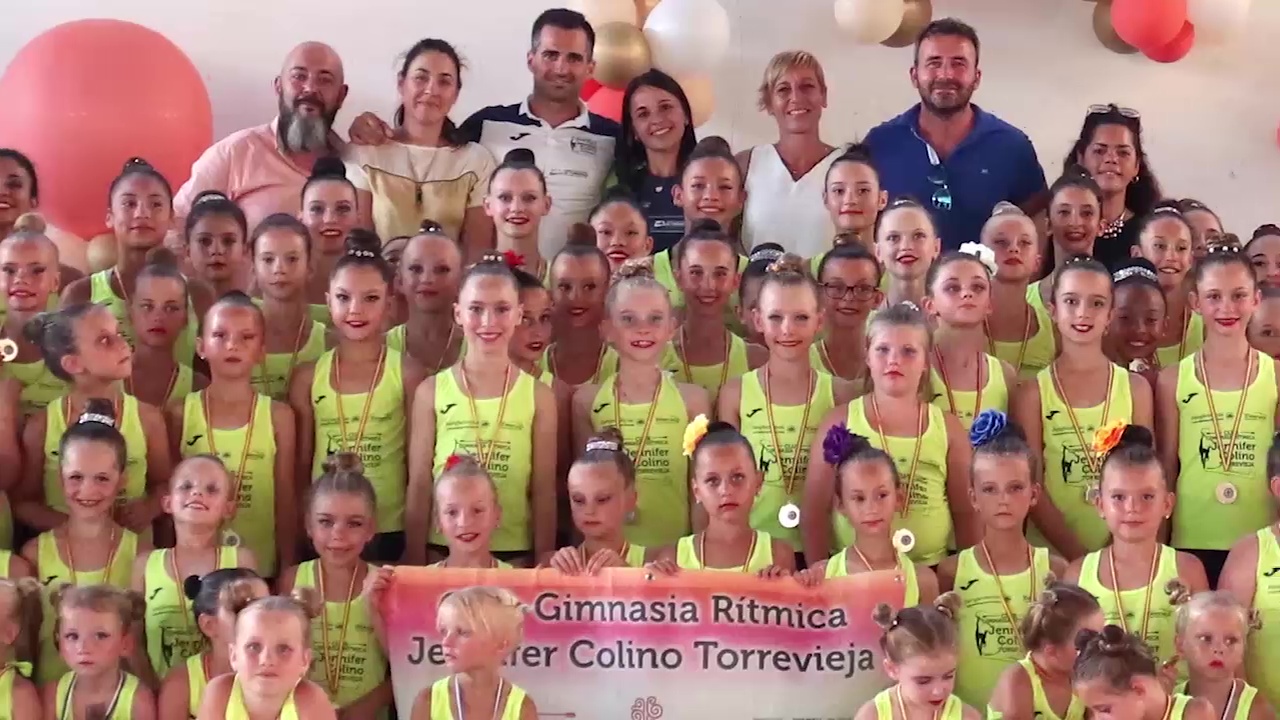 Imagen de Acaba la temporada para el Club de Gimnasia Rítmica Jennifer Colino