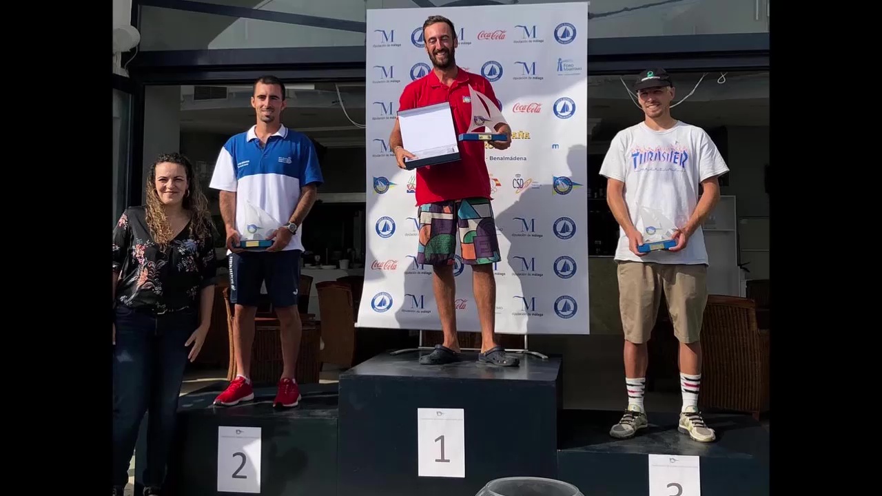 Imagen de Alejandro Pareja, Subcampeón de España Senior en el Campeonato de España de Vela Clase Europa