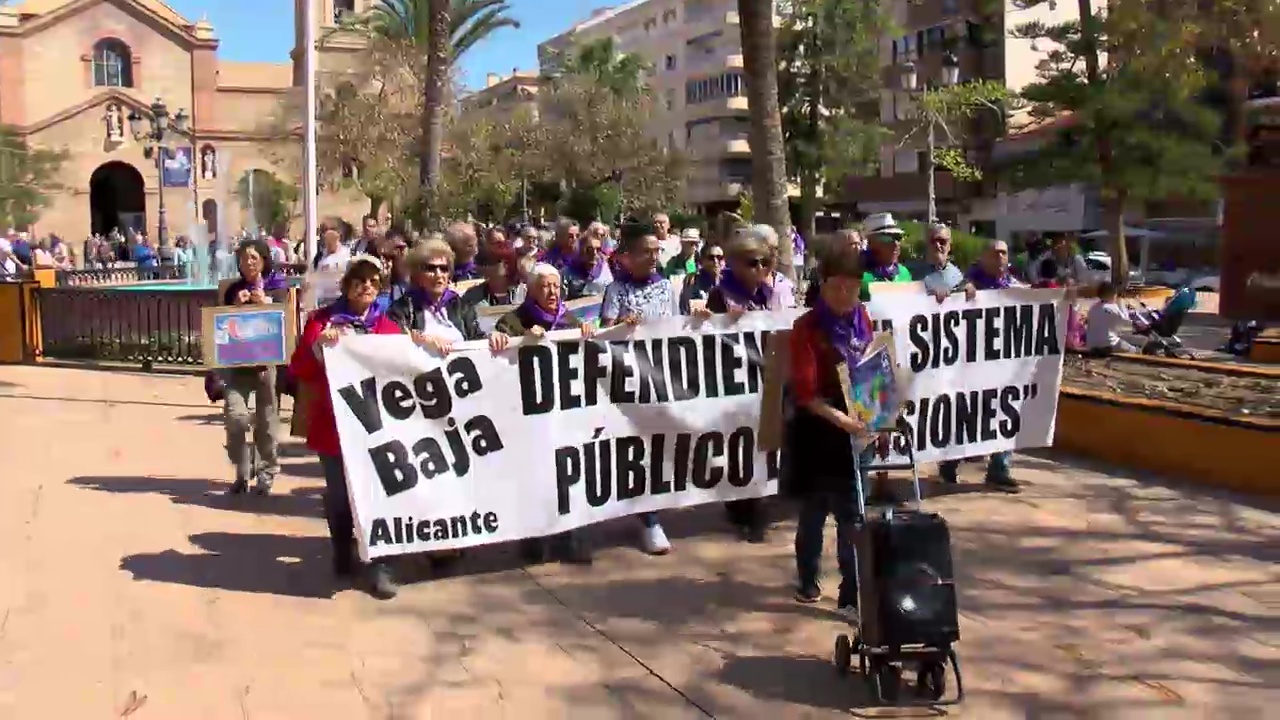 Imagen de La plataforma por las pensiones públicas retoman sus movilizaciones