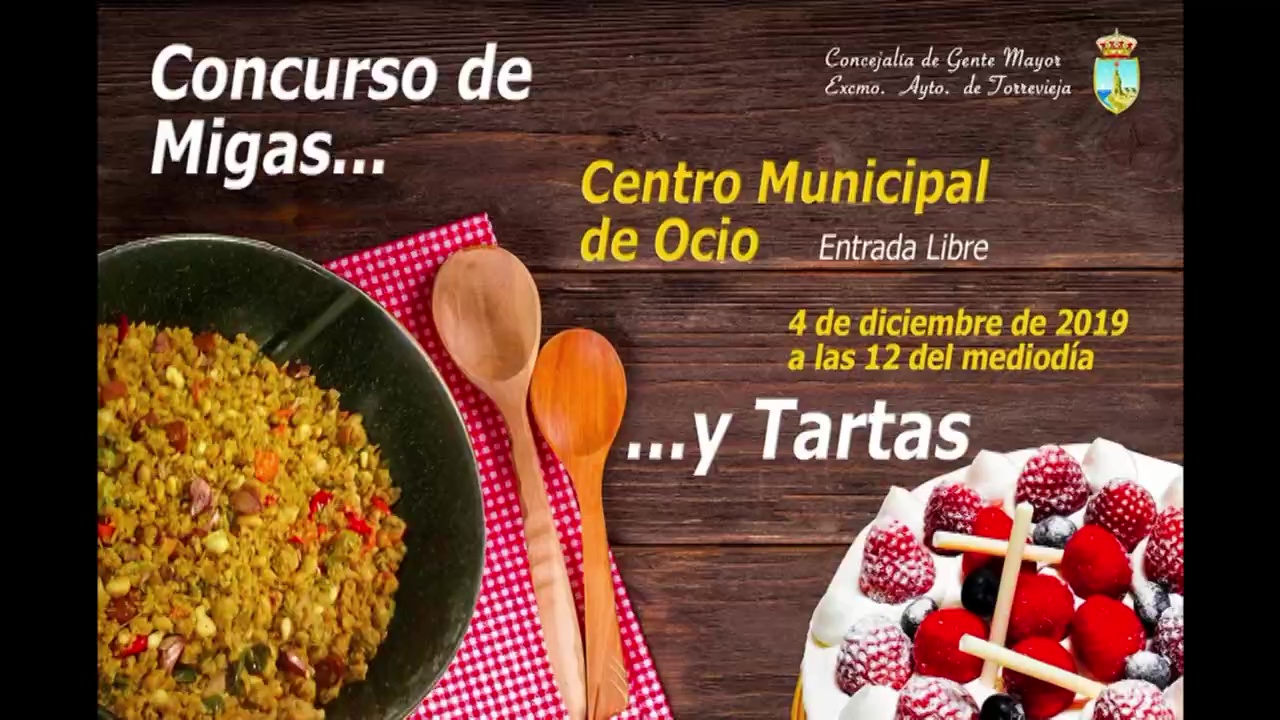 Imagen de Se recupera el Concurso de tartas y migas en el Centro Municipal de Ocio