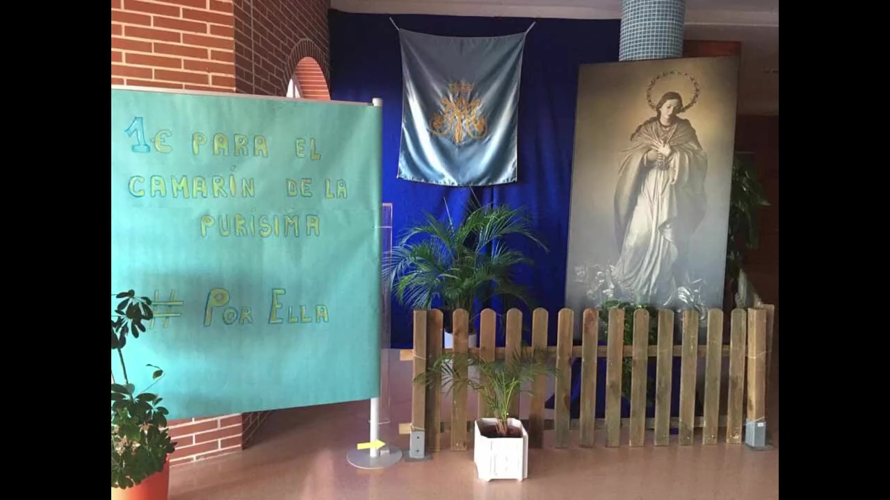 Imagen de El colegio La Purísima colabora con el Camarín de la Virgen