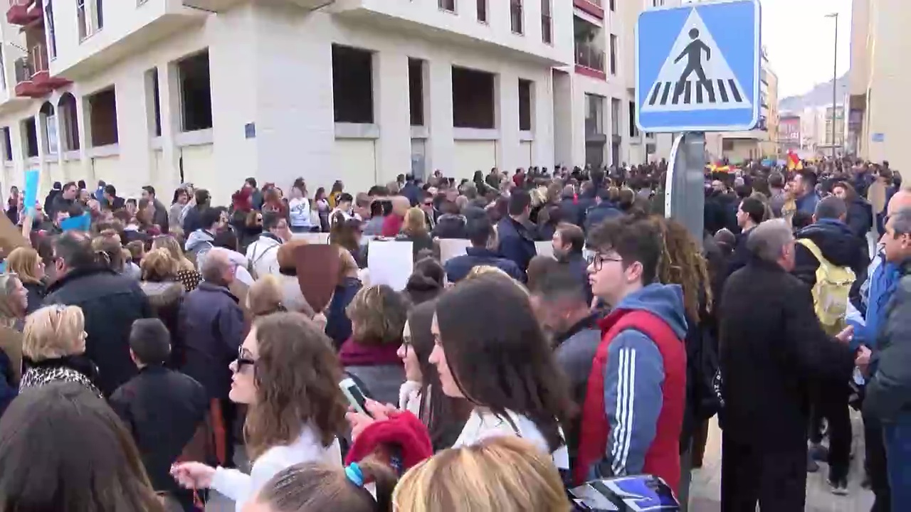 Imagen de Más de 17.000 manifestantes en Orihuela en contra de la Ley del Plurilingüismo