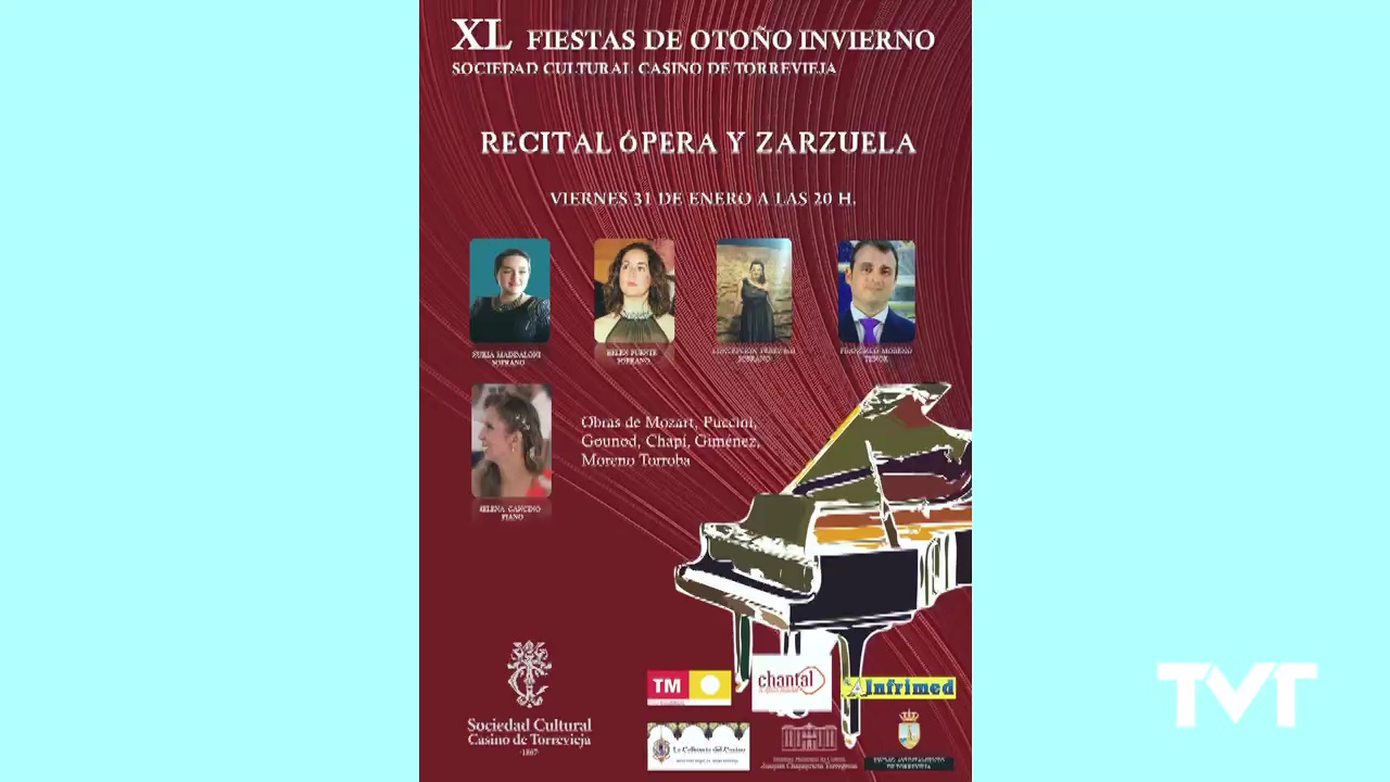 Imagen de Recital de Ópera y Zarzuela este viernes en el Casino