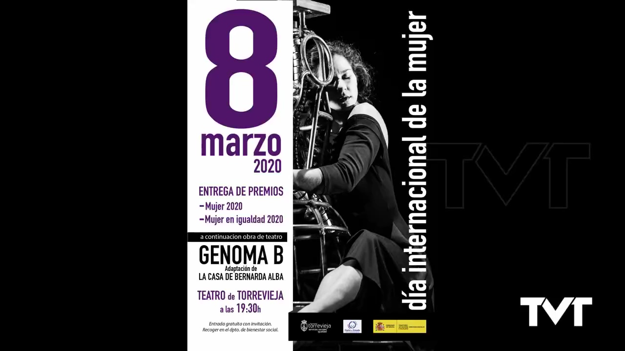 Imagen de Torrevieja entregará los premios «Mujer 2020» y «Mujer en Igualdad» el 8 de marzo
