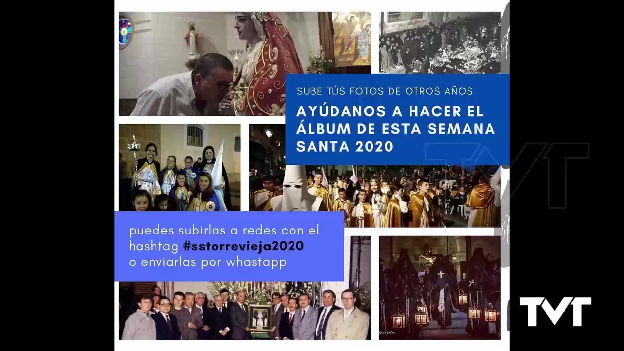 Imagen de Lunes Santo desde casa: así lo celebran los cofrades torrevejenses