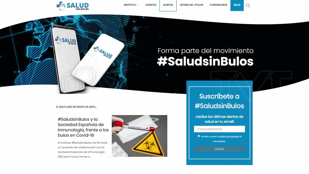 Imagen de La Sociedad Española de Inmunología advierte sobre los bulos del Covid 19
