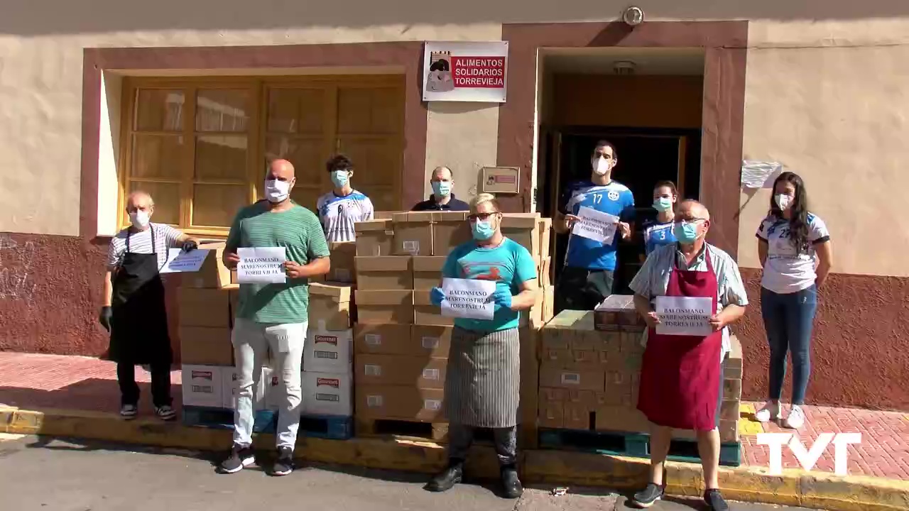 Imagen de El lado más solidario del Club Balonmano Mare Nostrum