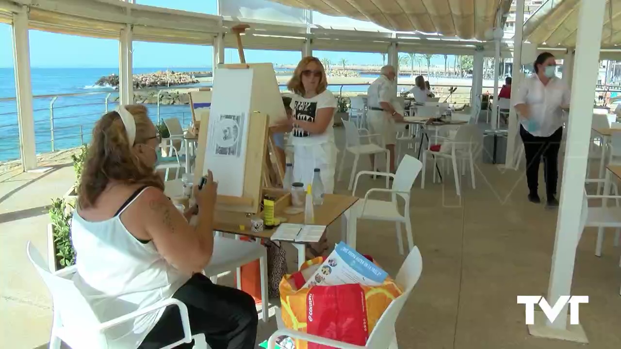 Imagen de Una treintena de artistas participan en la quedada dibunómada