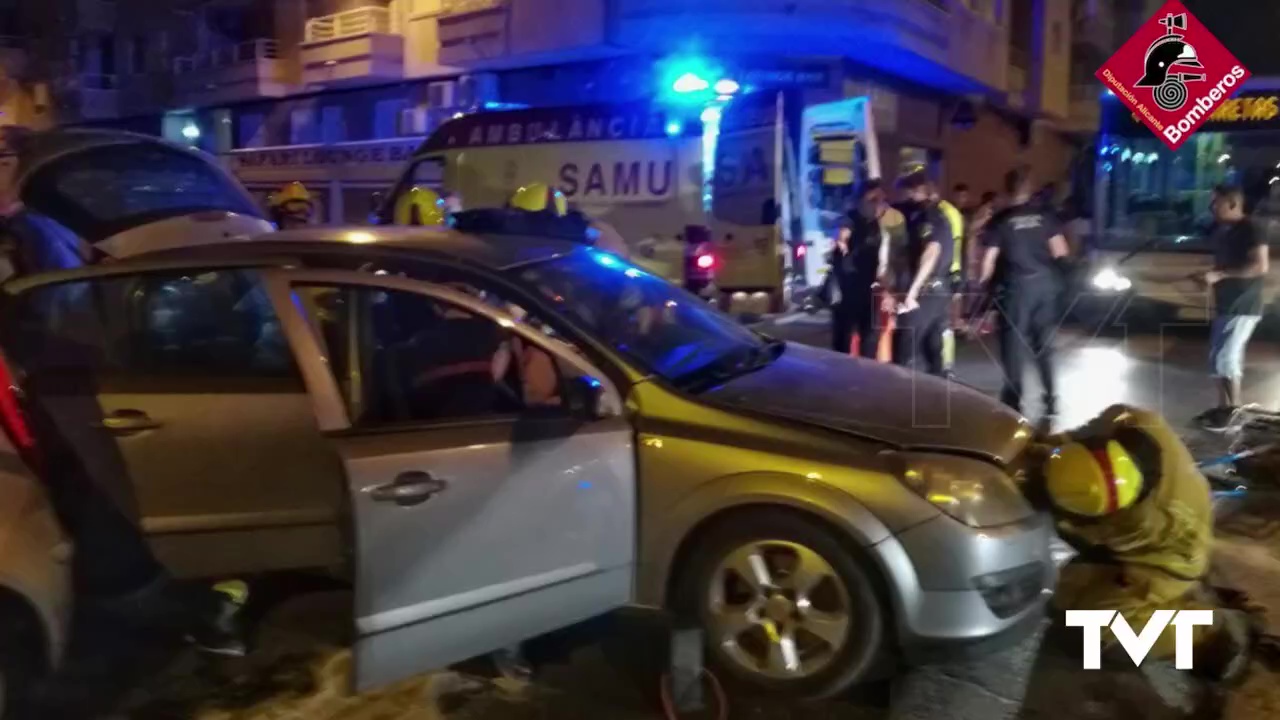 Imagen de Una mujer herida en un accidente en Torrevieja