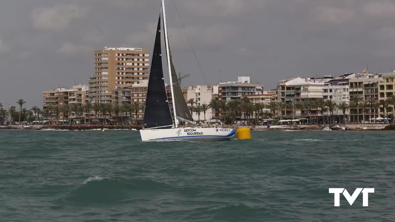 Imagen de Maverta de Pedro Gil y SOS Mar Menor de J. Antón ganadores de la regata Muelle