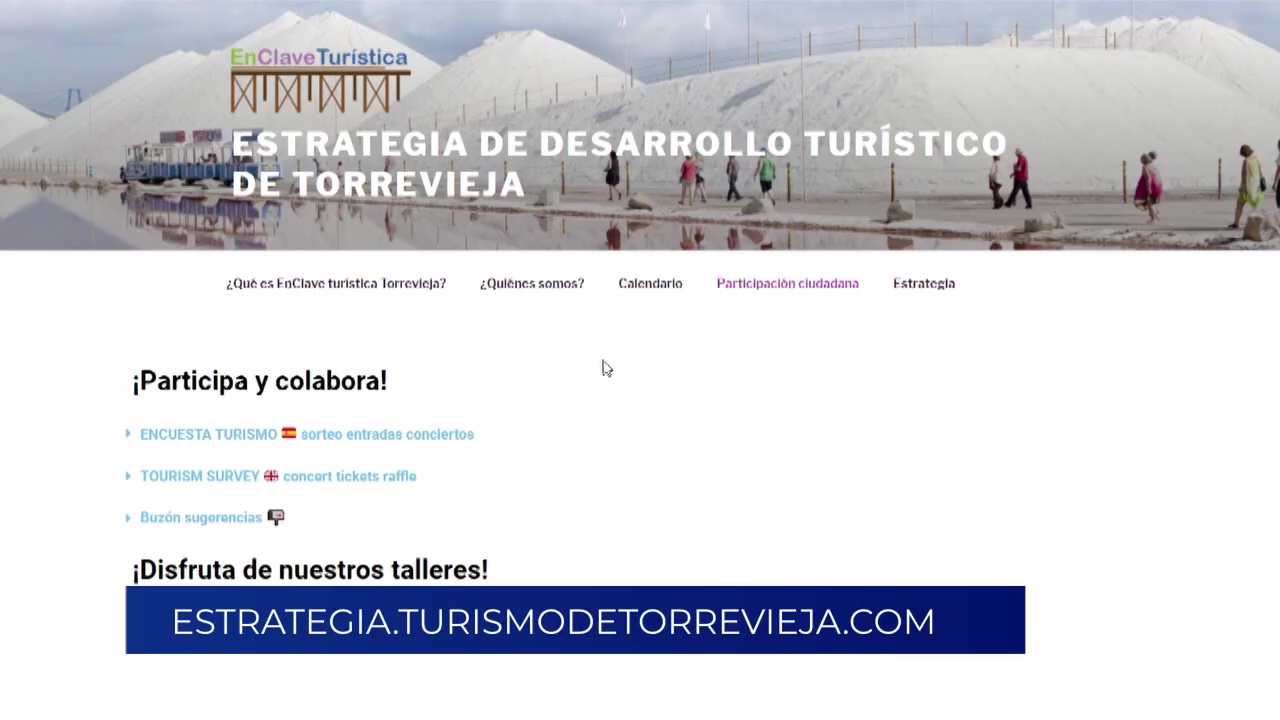 Imagen de La estrategia de desarrollo turístico abre su web a la participación ciudadana