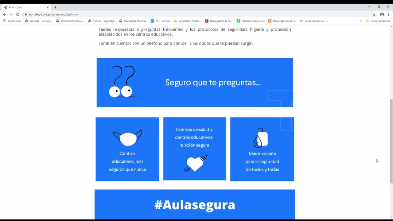 Imagen de La Comunidad Valenciana activa una web con información práctica sobre la vuelta al colegio