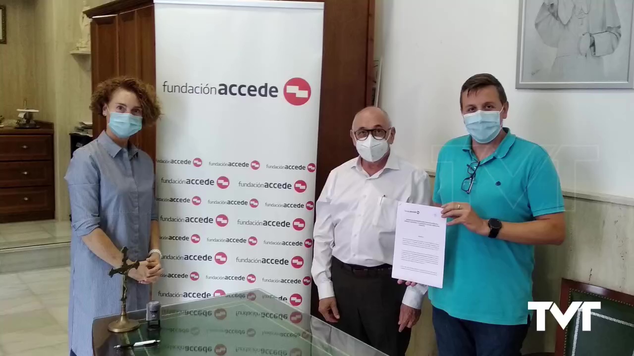 Imagen de La Fundación ACCEDE aporta 10.000 euros al proyecto de remodelación del Camarín de La Purísima