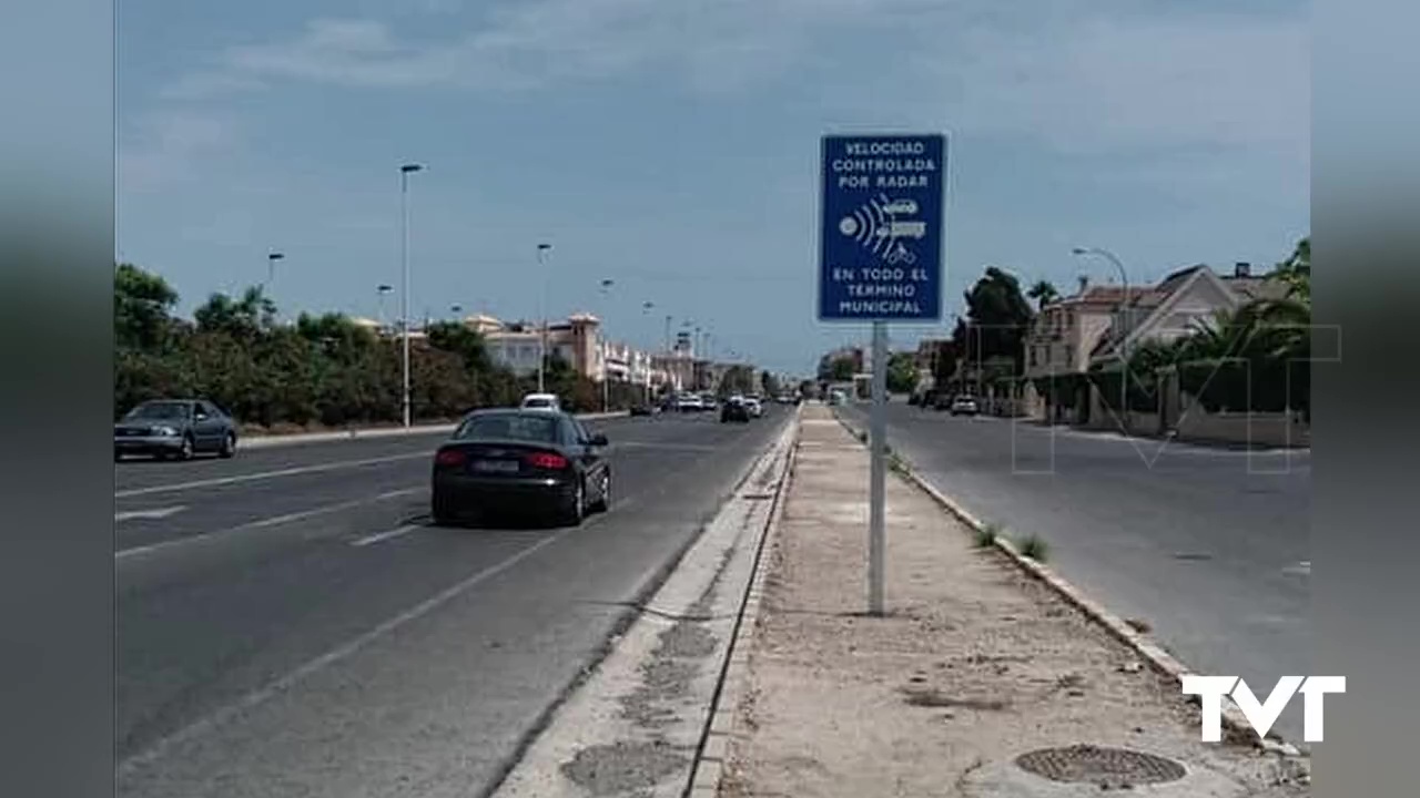 Imagen de Hoy comienza a funcionar el radar móvil para controlar el exceso de velocidad en Torrevieja